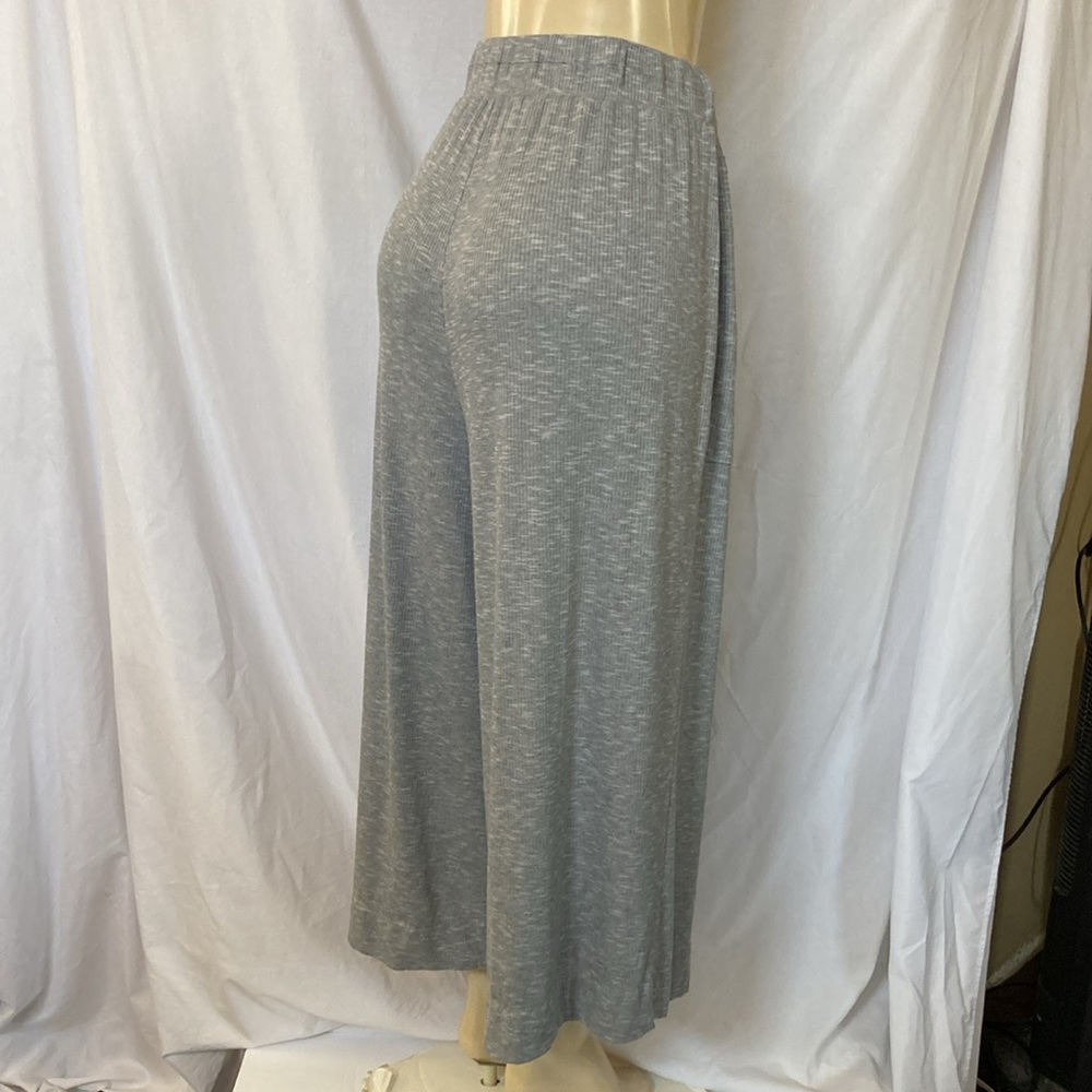 FINAL PRICE DEMOCRACY Knit Textured Sweat Pants Plus Size 2X Crop Wide Leg NWOT - Picture 5 of 10